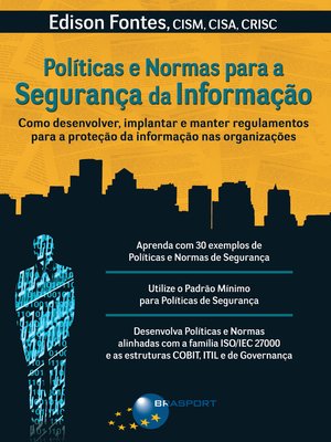 cover image of Políticas e Normas para a Segurança da Informação